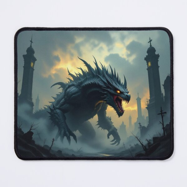 Item preview, Giant Lizard Monster in City designed and sold by Prestons Corner.
