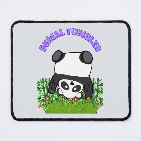 Item preview, Serial Tumbler Panda - Playful Upside Down Panda designed and sold by TB-73.
