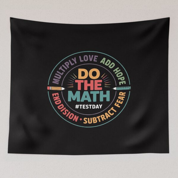 Item preview, Positive Love Hope Fear Do The Math Test Day STAAR Testing designed and sold by demarioTTS.