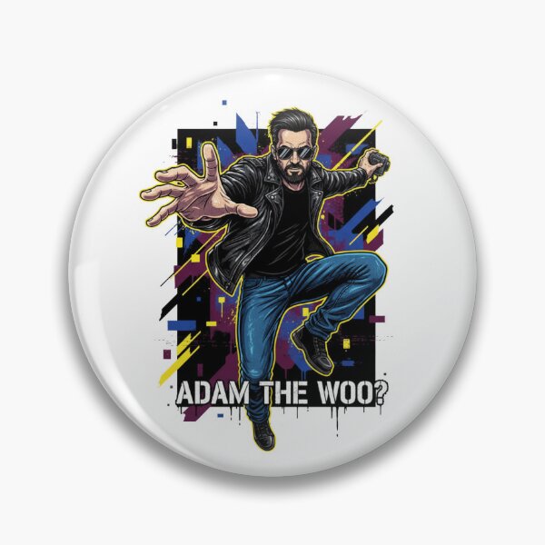 Item preview, Adam The Woo Retro Pop Art Illustration designed and sold by Pixel & Beyond.