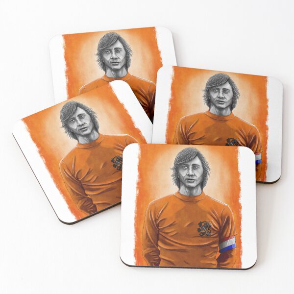 Item preview, Johan Cruyff Netherland Retro Football Legend Art designed and sold by Printella-net.