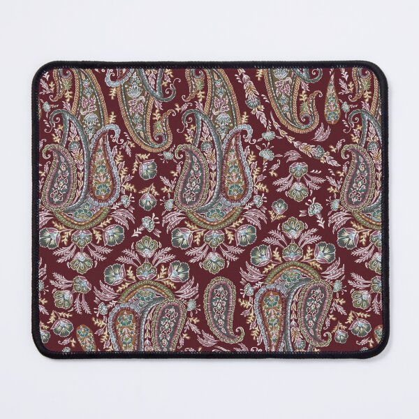 Item preview, Paisley Boho red designed and sold by LittleFishStud.
