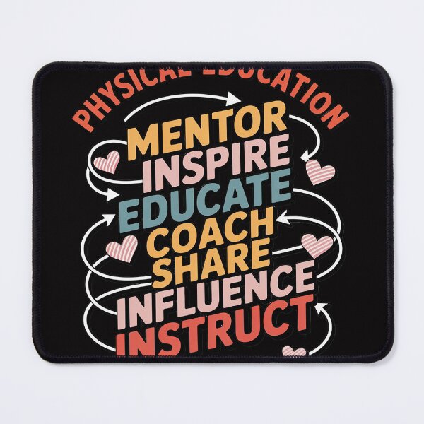 Item preview, PE Teacher Mentor Physical Education Teacher designed and sold by demarioTTS.