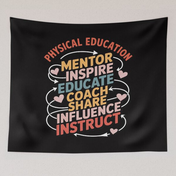 Item preview, PE Teacher Mentor Physical Education Teacher designed and sold by demarioTTS.