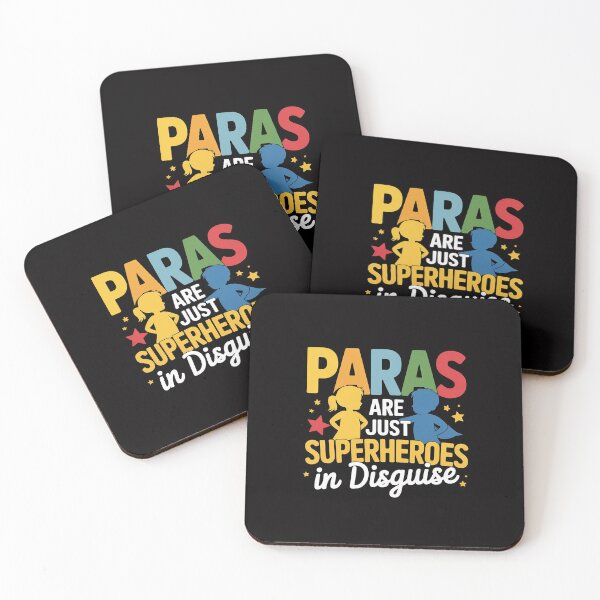 Item preview, Paraprofessional Teacher Are Just Superheroes In Disguise designed and sold by demarioTTS.