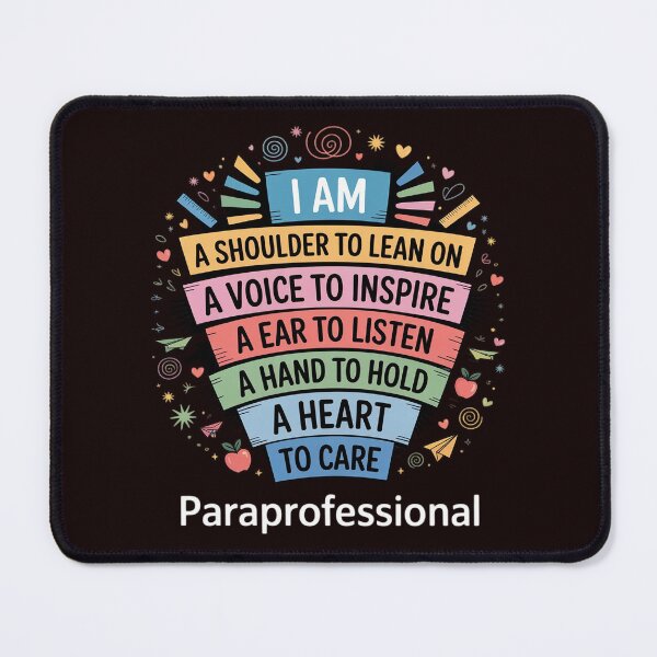 Item preview, Paraeducator Paraprofessional SPED Teacher Quote designed and sold by hettingerchaim.