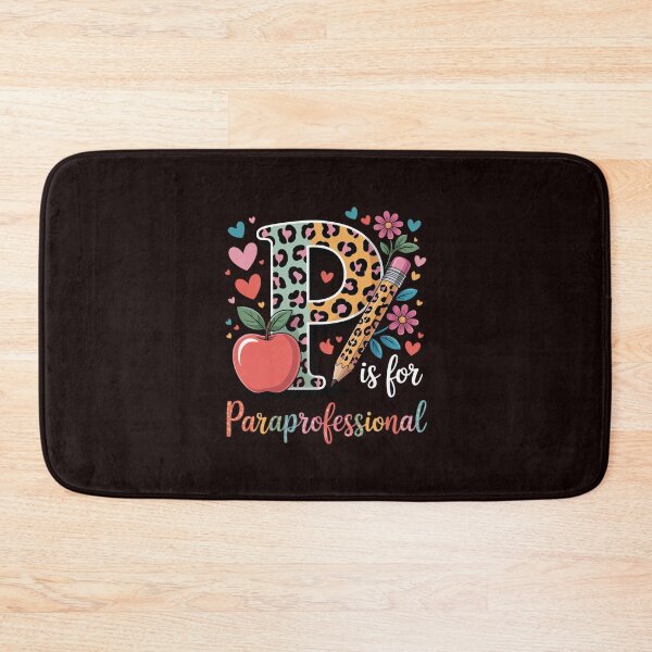 Item preview, P Is For Paraprofessional Leopard Flowers Pencil Lover designed and sold by hettingerchaim.