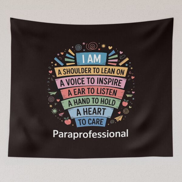 Item preview, Paraeducator Paraprofessional SPED Teacher Quote designed and sold by hettingerchaim.