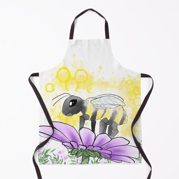 Item preview, Honeybee on Purple Flower designed and sold by HBOriginalsArt.