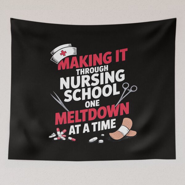 Item preview, Nurse Student Making It Nursing School designed and sold by silladive.