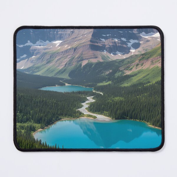 Item preview, Glacier National Park Summer Mountains designed and sold by KristenosNehk.