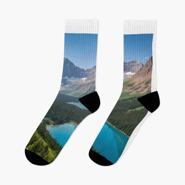 Item preview, Glacier National Park Summer Mountains designed and sold by KristenosNehk.