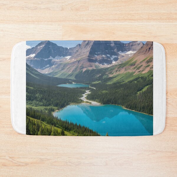 Item preview, Glacier National Park Summer Mountains designed and sold by KristenosNehk.