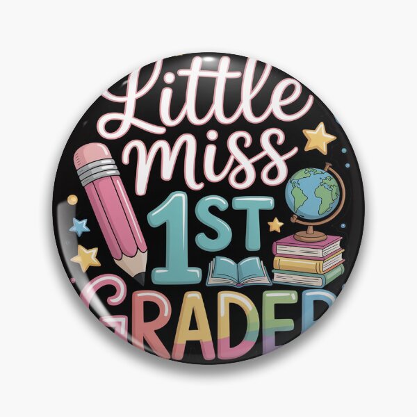 Item preview, little miss 1st Grade Grader 1st day back to school designed and sold by BotboutiquePre.