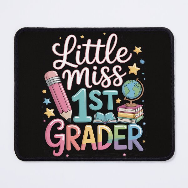Item preview, little miss 1st Grade Grader 1st day back to school designed and sold by BotboutiquePre.