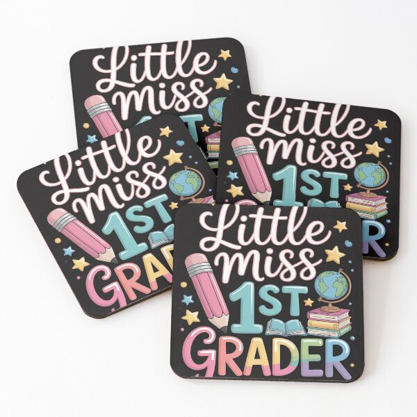 Item preview, little miss 1st Grade Grader 1st day back to school designed and sold by BotboutiquePre.