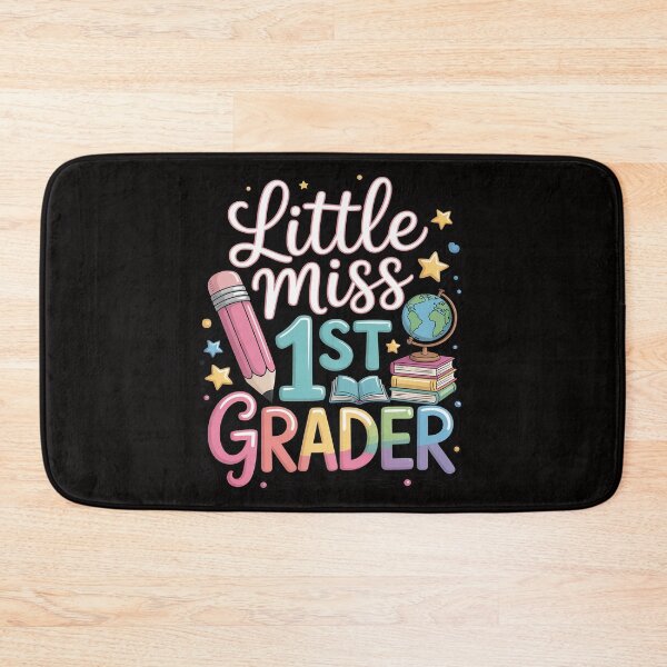 Item preview, little miss 1st Grade Grader 1st day back to school designed and sold by BotboutiquePre.