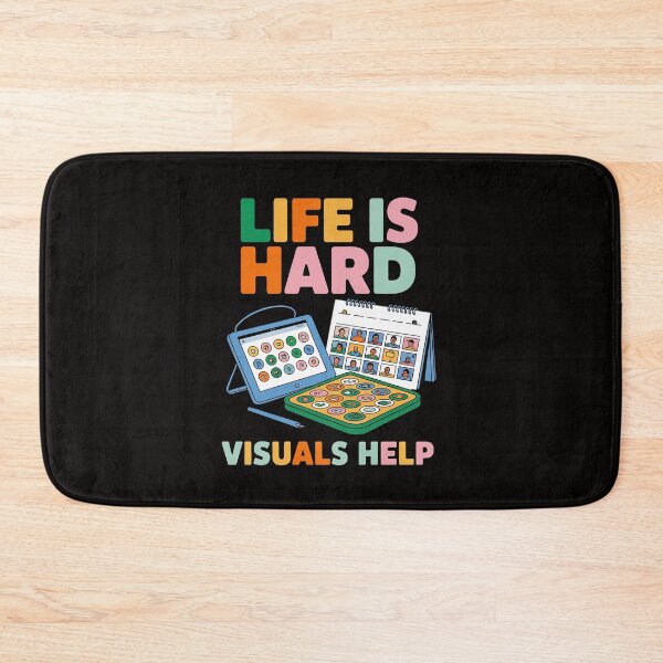 Item preview, Life Is Hard Visuals Help Special Education SPED designed and sold by BotboutiquePre.