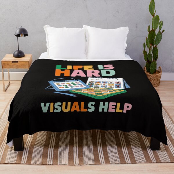 Item preview, Life Is Hard Visuals Help Special Education SPED designed and sold by BotboutiquePre.