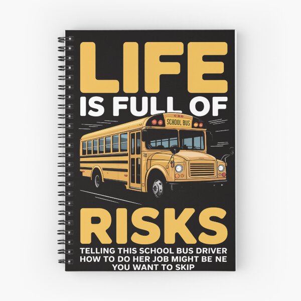 Item preview, Life Is Full Of Risks Telling This School Bus Driver designed and sold by BotboutiquePre.