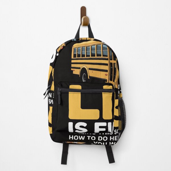 Item preview, Life Is Full Of Risks Telling This School Bus Driver designed and sold by BotboutiquePre.