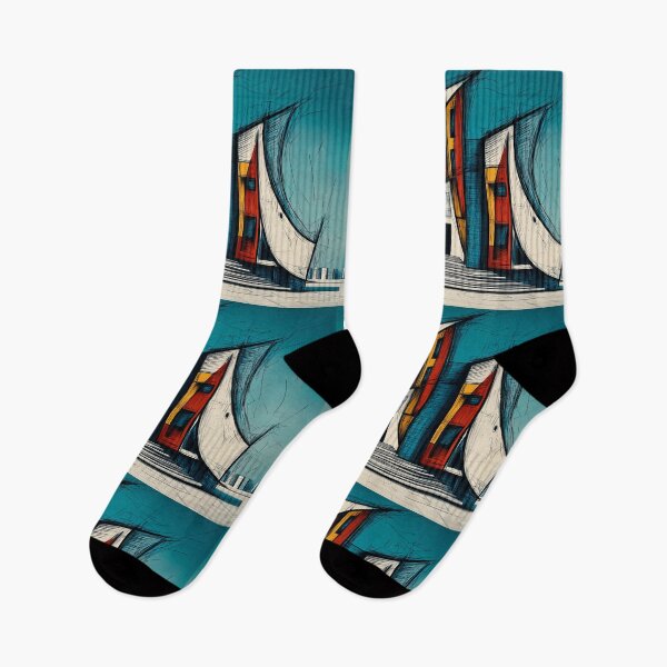 Item preview, Bold Geometric Architectural Structure with Sharp Lines and Dynamic Forms Against Clear Sky designed and sold by OlfactoART Studio.