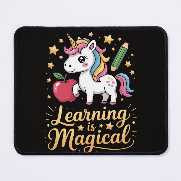 Item preview, LEARNING IS MAGICAL TEACHER UNICORN BACK TO SCHOOL UNICORN designed and sold by BotboutiquePre.