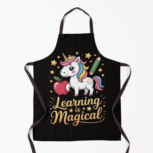 Item preview, LEARNING IS MAGICAL TEACHER UNICORN BACK TO SCHOOL UNICORN designed and sold by BotboutiquePre.