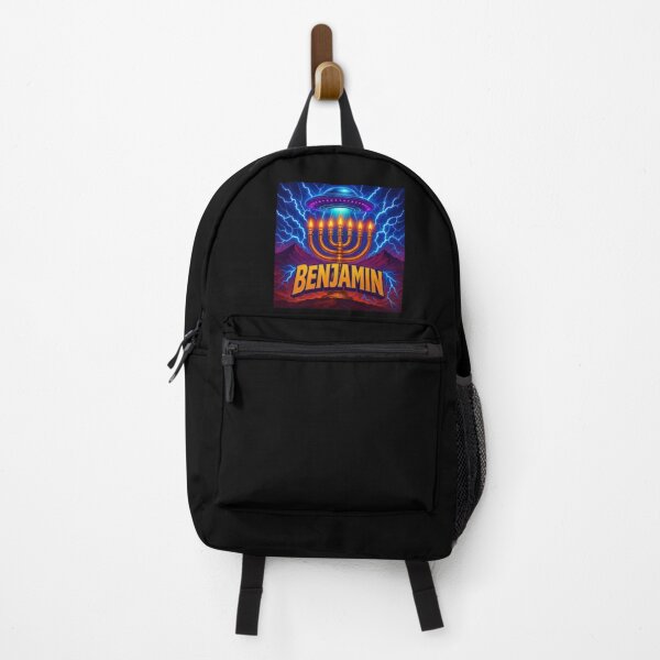 Item preview, Tribe of Benjamin Menorah | Biblical Faith Design designed and sold by FFPrints.