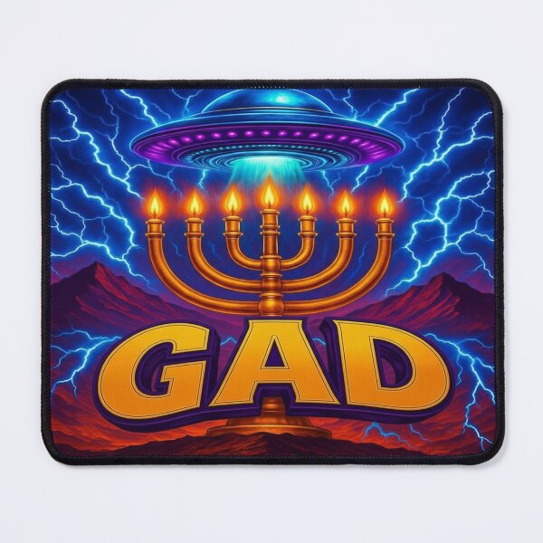 Item preview, Tribe of Gad Menorah | Biblical Faith Artwork designed and sold by FFPrints.