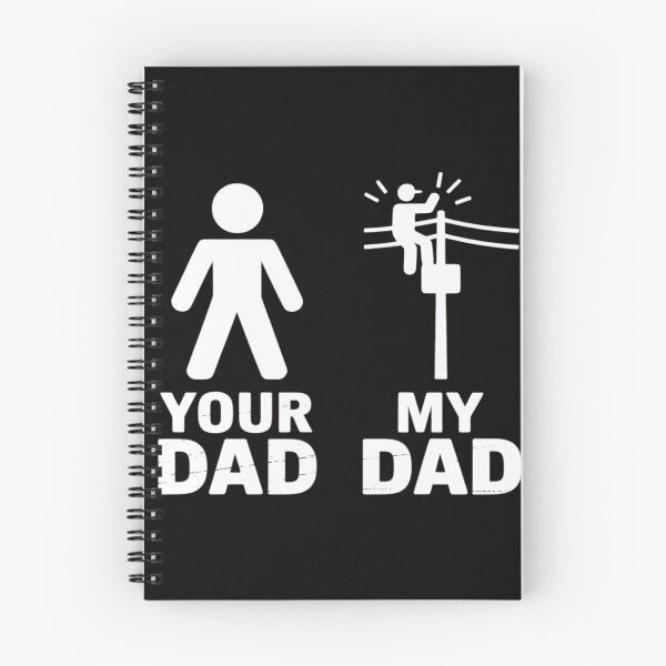 Item preview, Your Dad My Dad Lineman Electrician Electrical Lineworker designed and sold by BotboutiquePre.