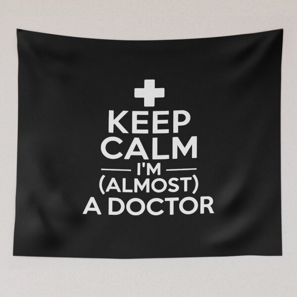Item preview, Keep Calm I'm Almost A Doctor Medical Student Gift designed and sold by nicomitchell.