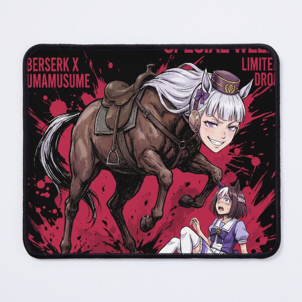 Item preview, Umamusume Funny Crossover Golden Week x Special Week Pretty Derby Horse Girl Racing Track Start Gate Finish Line Tokai Teio Special Week Silence Suzuka Fan Art Poster T-Shirt  designed and sold by Senpaiwaves.