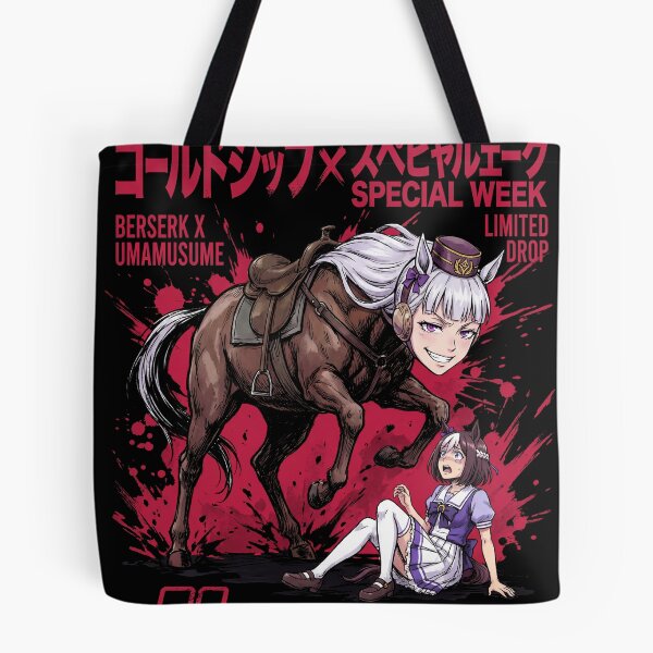 Item preview, Umamusume Funny Crossover Golden Week x Special Week Pretty Derby Horse Girl Racing Track Start Gate Finish Line Tokai Teio Special Week Silence Suzuka Fan Art Poster T-Shirt  designed and sold by Senpaiwaves.