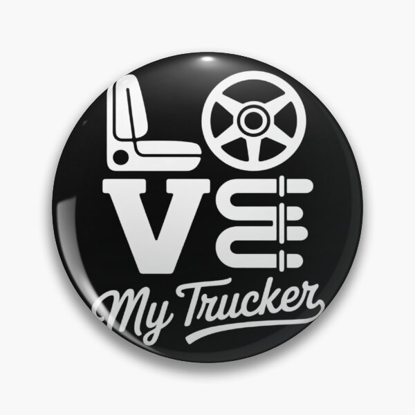 Item preview, Truck Driver Wife Husband Girlfriend Love My Trucker designed and sold by nicomitchell.