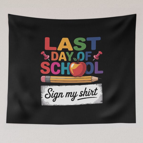 Item preview, Last Day Of School Sign My Autograph Graduation designed and sold by nicomitchell.