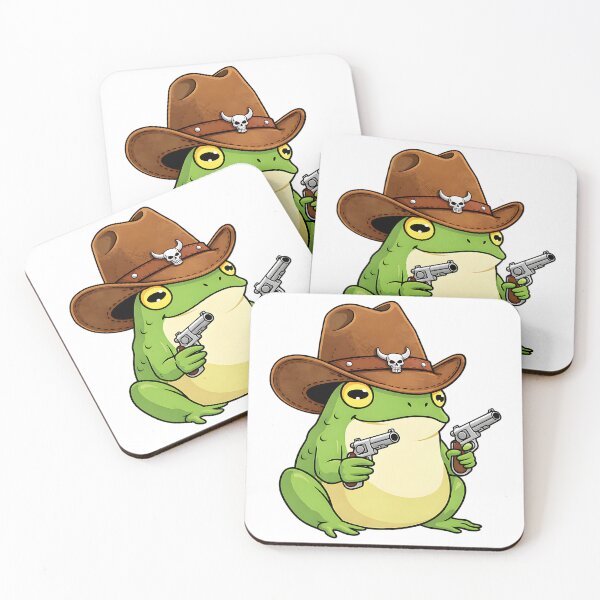 Item preview, Cowboy Frog designed and sold by MinaKiarts.