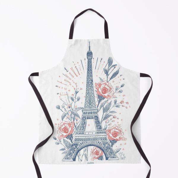 Artikelvorschau, Romantischer Paris Eiffelturm mit Blumen entworfen und verkauft von AboutBella.