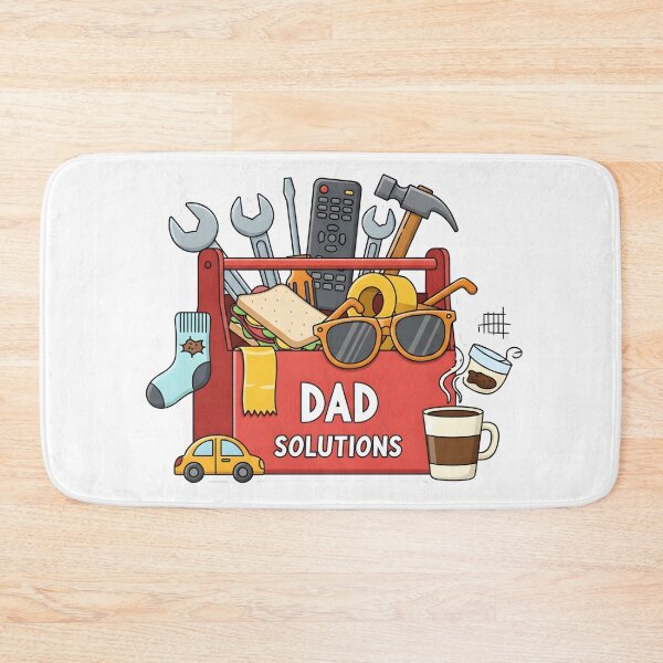 Item preview, Dad Solutions Toolbox - Funny Father's Day Handyman Gift designed and sold by Latikshop.