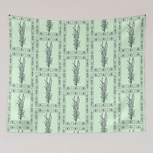 Item preview, Lavender Blooms Illustrated Print designed and sold by Mel Katcharian.
