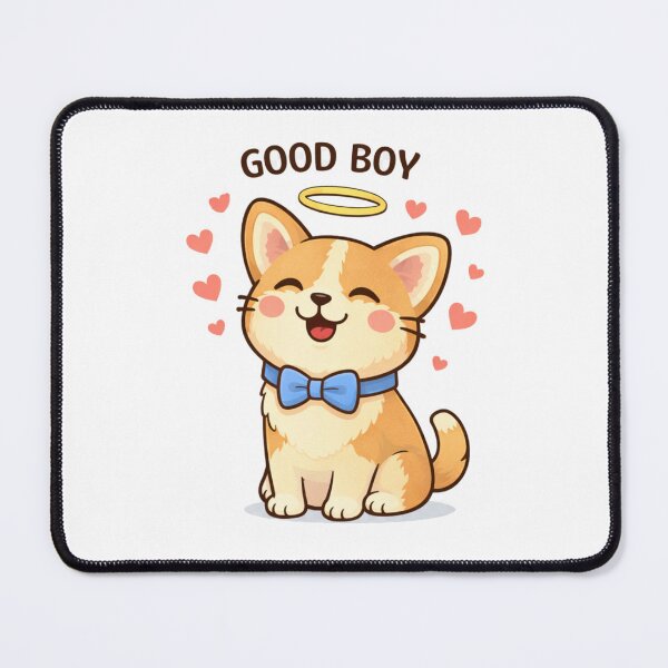 Item preview, Good Boy Corgi - Cute Angel Dog Illustration designed and sold by StyleLap.