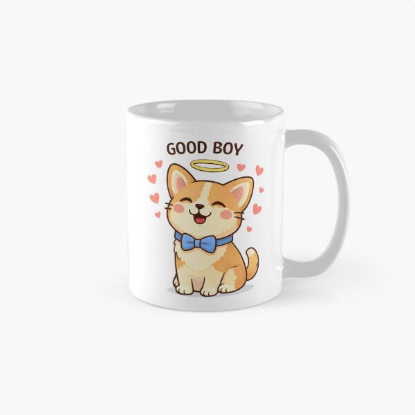 Item preview, Good Boy Corgi - Cute Angel Dog Illustration designed and sold by StyleLap.