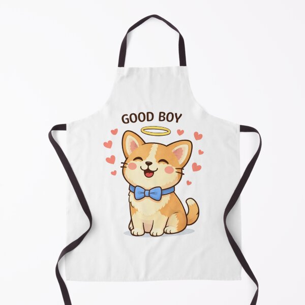 Item preview, Good Boy Corgi - Cute Angel Dog Illustration designed and sold by StyleLap.