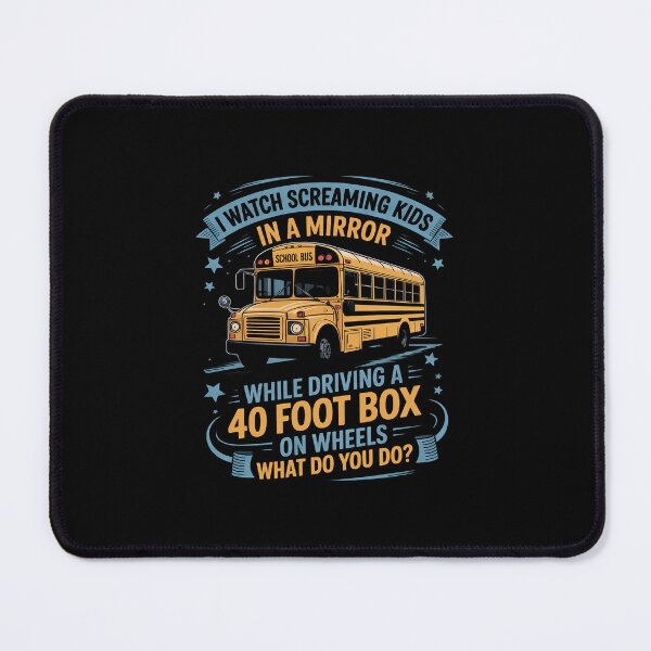 Item preview, I Watch Screaming Kids School Bus Driver designed and sold by andreaswest.