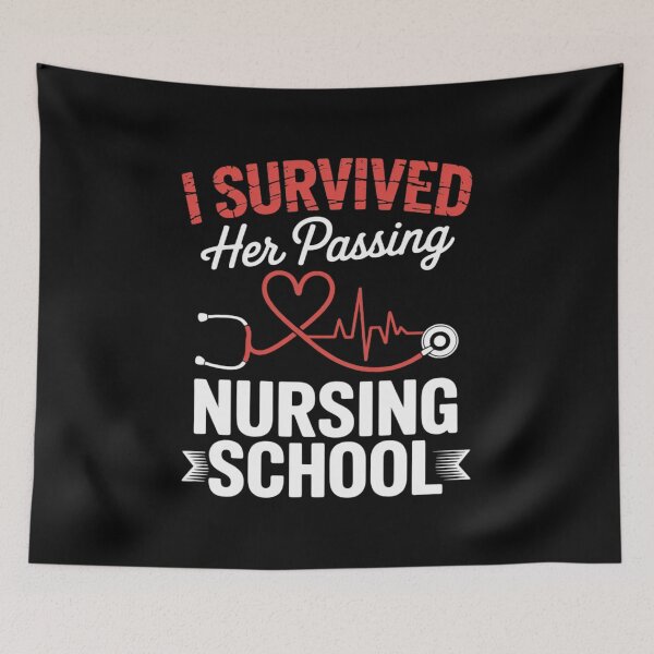 Item preview, I Survived Her Passing Nursing School Nurse Graduation designed and sold by andreaswest.
