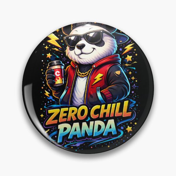 Item preview, Zero Chill Panda — Cool Streetwear Panda with Attitude | Urban Retro Design designed and sold by SoulenCify.