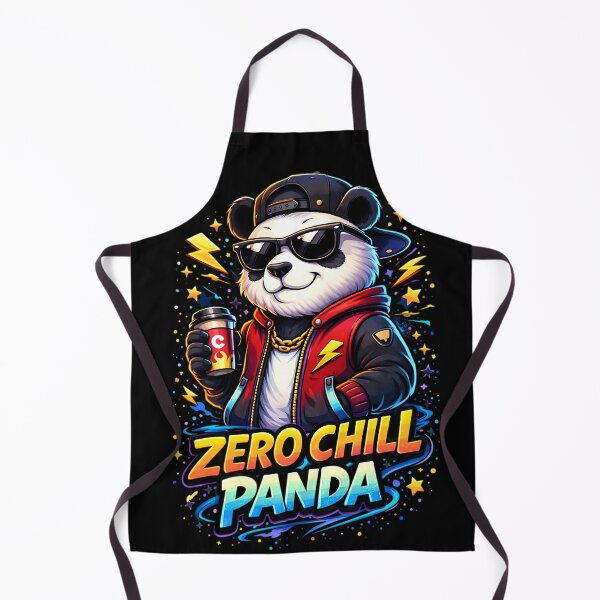 Item preview, Zero Chill Panda — Cool Streetwear Panda with Attitude | Urban Retro Design designed and sold by SoulenCify.