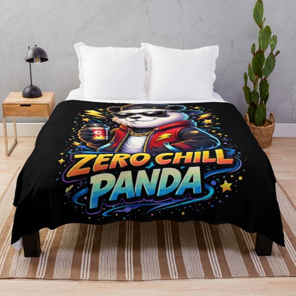 Item preview, Zero Chill Panda — Cool Streetwear Panda with Attitude | Urban Retro Design designed and sold by SoulenCify.
