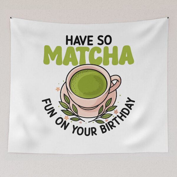 Item preview, Matcha Tea Cup Illustration – Cute Green Tea Aesthetic for Matcha Lovers designed and sold by dianadouri.