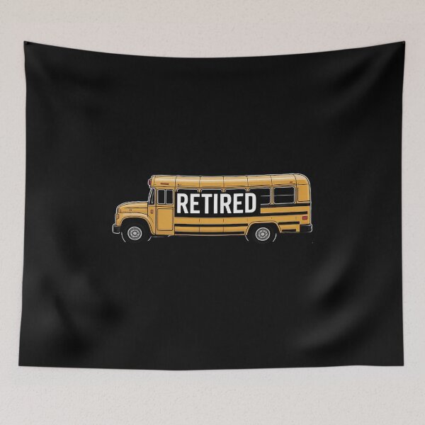 Item preview, Retired School Bus Driver Retirement designed and sold by andreaswest.